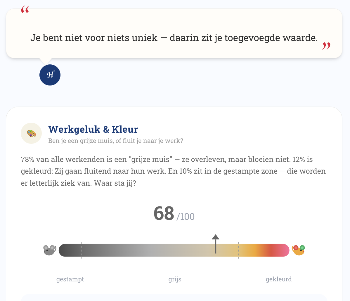 You.Manual™ werkgeluk in kleur